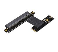 Riser PCIe 4.0 M.2 NVMe A X16 con Snodo A 90° per Scheda Grafica, Este6231