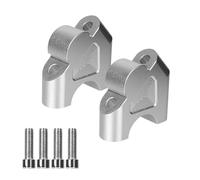 Riser Per BMW R1250GS R1200GS Per Adventure GS 1200 1250 R1250RS S1000XR R1200R Riser Manubrio Moto CNC Lift Back Move Mount Lifter Morsetto Manubrio(D'argento)