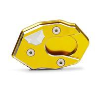 Riser Per Kawasaki ZX6R ZX10R Z900/RS Per NINJA 650R 1000 ER6N ER6F Supporto Per Estensione Cavalletto Laterale Piastra Di(Yellow)