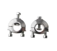 Riser per manubrio da 2 pezzi Riser per montaggio su morsetto per manubrio 22mm