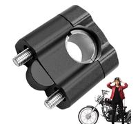 Riser per manubrio da 22 mm 7/8 - Supporto per manubrio per moto da 22 a 28 mm | Regolabile e ispessito, maniglia a del volante con spessore verso l'alto, riduce l'affaticamento per ATV Dirt Bike