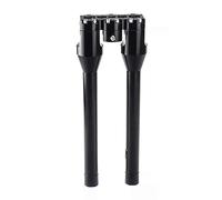 Riser per manubrio Manubrio A T Thug Club Style Da 25 Mm, Rialzo 1", Supporto Per Manometro 6" A 12", Parti Per Dyna, Per Sportster, Per Softail, Per Chopper