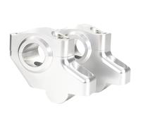 Riser per manubrio moto Compatibile Con Per F800ST 2006 2007 2008 2009 2010 2011 2012 2013 22mm 7/8" Riser Manubrio Offset Per Motocicletta Spostati Indietro Sollevati Estesi(Gloss Silver)