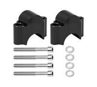 Riser per manubrio Per Can Am Per OUTLANDER Per MAX 1 Coppia Moto 28mm 1/8 "22mm 7/8" Manubrio Riser Bar Mount Maniglia Morsetto(Nero,28mm)