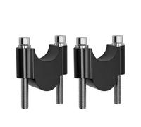 Riser per manubrio Per Can Am Per OUTLANDER Per MAX 28mm 1 1/8 "22mm 7/8" Coppia Moto Universale Manubrio Riser Bar Mount Maniglia Morsetto(Nero,28mm)