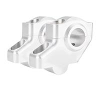 Riser per Manubrio per Moto Compatibile Con Triumph Per Speed Per Triple 955 I 2000-2005 Speed Per Triple 1050 I 2004-2009 22mm 7/8" Riser Manubrio Estensione Back Moved Riser(Matte Silver)