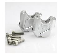 Riser per manubrio per moto Per PCX150 Per PCX125 PCX160 PCX 150 160 125 Accessori Moto Manubrio Riser Up Backs Si Muove Staffa Morsetto Di Regolazione(SILVER RISE BACK)