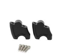 Riser Per Manubrio Per Motocicletta. Per CMX500 Rebel500 CMX300 2017-2020. Staffa Di Regolazione Dell'altezza Del Manubrio. Kit Montaggio Riser Manubrio Regolabile(NERO)