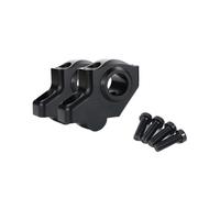 Riser per manubrio Per Triumph Trident 750 900 Trophy 900 Speed Triple 1050 I Bonneville SE 22mm 7/8 "Estensione Riser Manubrio Riser Spostato Indietro(Matte Black)
