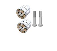 Riser per manubrio Per Tutte Le Motociclette Con Barra Da 2,5 Cm/1" Diametro 25 Mm Morsetto Riser Manubrio Supporto In Alluminio(Cromo)