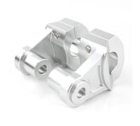 Riser Per Suzuki C109 R M90 C50. Adattatore Per Morsetto Riser Manubrio. Regolatore Estensione. Adattatore Morsetto Riser Manubrio. Rialzi Clip Di Aumento Dell'Altezza(Argento)