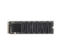 Riser scheda adattatore SATA PCI-E PCIE X4 X8 X16 a 6 porte 3.0 ASM1166