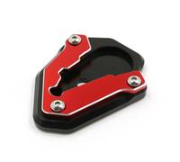 Riser Supporto Per Estensione Del Cavalletto Laterale CNC Per Moto Piastra Per Allargare Il Per Ducati 848 1098 1198 Tutti Gli Anni(Red)