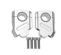 Risers commerciali | gier - Manubrio Riser | Regolabile 25 mm - Supporti per moto per un maggiore comfort e controllo, vestibilità universale per moto sportive, incrociatori e touring