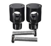 §Risers Manubrio CustomAcces H-D Neri 45x75x45mm§