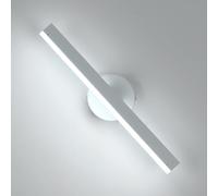 Riserva Lampada da Parete LED Interno 12W, Applique da Parete LED Lampada da 300°, Moderno Luci da Parete Bianco Freddo 6500K, Le Lampade a Parete Alluminio per Camera da Letto, Soggiorno, Corridoio