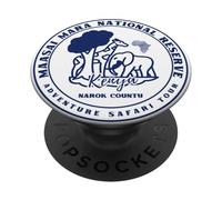 Riserva nazionale Maasai Mara Parco del Kenya Safari Contea di Narok PopSockets PopGrip Adesivo