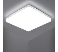 Riserva Plafoniera LED Soffitto Quadrata 48W 5400LM, IP44 Moderno Lampada da Sof