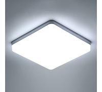 Riserva Plafoniera a LED, 36 W, quadrata, per interni, bianco freddo, 6500 K, 4050 lm, pannello luminoso per camera da letto, cucina, corridoio, portico esterno
