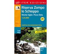 Riserva Zompo lo Schioppo. Monte Viglio. Pizzo Deta 1:25.000