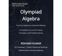 Rishabh Kumar Olympiad Algebra (Tascabile) Mathematics Elevate Olympiad