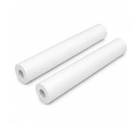 RISHORI Confezione da 2 Tubi PTFE, Guaina PTFE Flessibile ad Alta Isolamento per Protezione Cavi elettrici, Protezione componenti Meccanici, Bianco,50OD×30ID×150Lmm