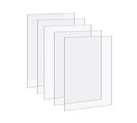 RISHORI Lastre Acriliche Quantità Diversa Spessore Rettangolo 150X200mm Bordi Puliti Materiale Economico per La Creazione di Pannelli A Parete, Mensole,150mmx200mmx4mm(5pcs)