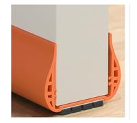 RISHORI Striscia di Tenuta Inferiore per Porte, Striscia di Tenuta Fonoassorbente per Fessure di Porte, Striscia di Riempimento Fessure di Porte Antivento,Orange 1pack