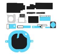 Risidamoy Kit di ricambio completo per iPhone 8 include microfono posteriore in rete staffa di connessione inferiore altoparlante rete antipolvere con scheda madre protezione dissipazione del calore