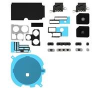 Risidamoy Set completo di sostituzione per iPhone 11 Pro Max microfono posteriore in rete staffa inferiore altoparlante antipolvere rete di ricambio con scheda madre protezione dissipazione del calore
