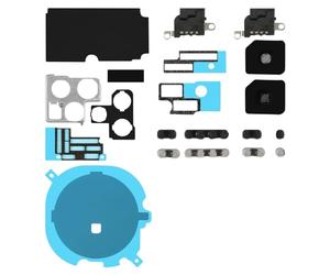 Risidamoy Set completo di sostituzione per iPhone 11 Pro Max microfono posteriore in rete staffa inferiore altoparlante antipolvere rete di ricambio con scheda madre protezione dissipazione del calore