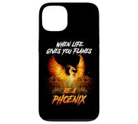 Rising Phoenix Flames Fuoco Uccello Rinascita Mitico amante Regalo Custodia per iPhone 13