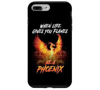Rising Phoenix Flames Fuoco Uccello Rinascita Mitico amante Regalo Custodia per iPhone 7 Plus/8 Plus