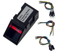risingsaplings FPM12 Ottico Lettore di Impronte Digitali Modulo Sensore Seriale Luce rossa TTL 3.3 v o 5 v per Arduino Mega2560 UNO R3 Raspberry pi