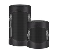 Risipu Sacco a compressione, sacco a pelo da 8 L/15 L/25 L/35 L/52 L, sacco a pelo a compressione, impermeabile, per esterni, zaino in spalla, viaggi, escursioni e campeggio (nero, L)