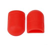 Risk - Coperture per leva del freno in silicone per mountain bike e bici da strada, manicotti protettivi antiscivolo per migliorare la sensazione di frenata, protezioni compatibili con freno dell'olio