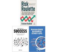 Risk Roulette, From Stress to Success & Managing Business Start-Ups 3 Books Collection Set