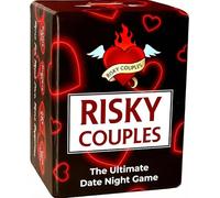 RISKY COUPLES, Gioco di carte per coppie super divertente per appuntamenti serali: 150 Osa & Domande per il tuo partner. Regali romantici per anniversari e San Valentino. (versione inglese)