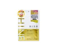 RISM BASE Daily Care Face Mask SHINE - 7 fogli - Vitamina C & Glutathione - Maschera giapponese idratante per radianti, Smooth Skin - Senza alcol e senza fragrance