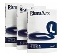 Risma A3 Cartotecnica Favini Rismaluce Bianco 170 200 240 gr - 150 125 100 fogli