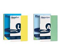 carta rismaluce - a3 - 140 gr - mix 6 colori - favini - conf. 200 fogli