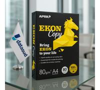 Risma Carta A4 per Stampante, 5 Risme da 500 Fogli - Per Stampante Laser Inkjet