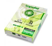 carta fotocopie - a4 - 75 gr - bianco - impulse 75 - conf. 500 fogli