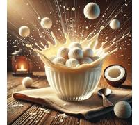 Riso al latte cocco mandorla aroma concentrato - vegano - Sasami - 100ml