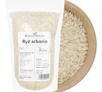 Riso Arborio 1 kg - Per Risotto Cremoso, Arancini e Piatti Italiani | Chicchi ideali per risotti cremosi, arancini e ricette italiane, con consistenza piacevole - KUCHNIA ZDROWIA