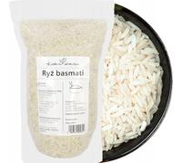 Riso Basmati Bianco a Chicco Lungo 1 kg - Naturale, Leggero e Profumato, Perfetto per Curry, Insalate, Piatti Etnici e Quotidiani | KUCHNIA ZDROWIA