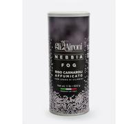 Riso Carnaroli Affumicato con Legno di Ciliegio Nebbia Fog Linea Tubo Latta 500 g - GliAironi