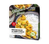 Riso con Salsa al Curry e Pollo, 330 g
