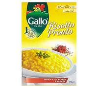 Riso Gallo Risotto Allo Zafferano Pronto 175g (Confezione da 2)