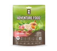 Riso indonesiano, prosciutto e salsa saté